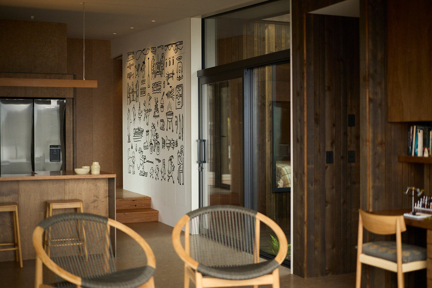 Private commission, Whareroa. Architect: Adam Taylor Private commission, Whareroa. Architect: Adam Taylor