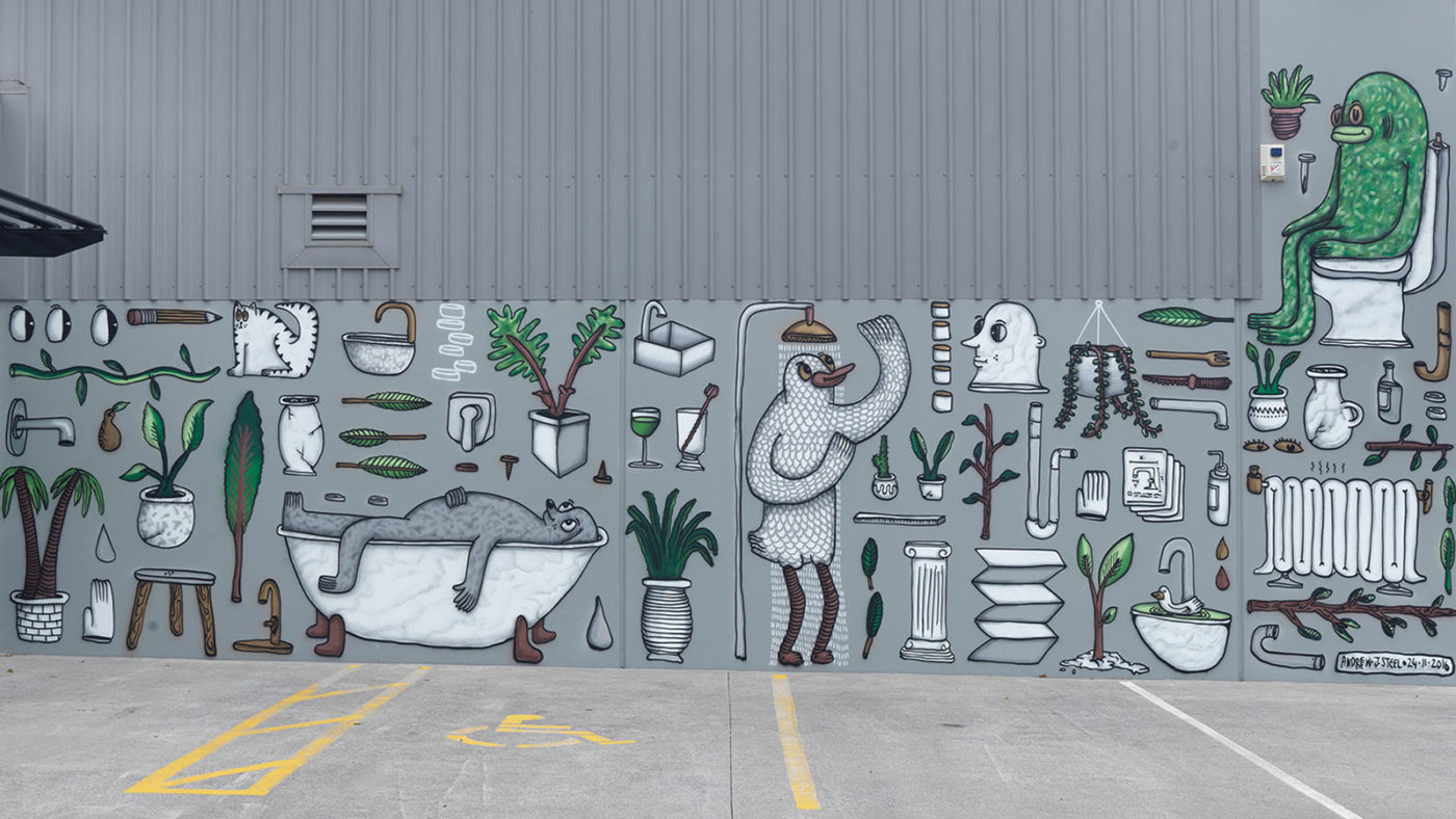 Hieroglyphics. Auckland, New Zealand. 2016.