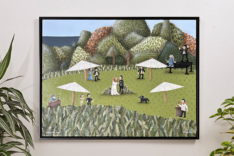 "The Wedding" Personality Portrait of Matt & Imogen