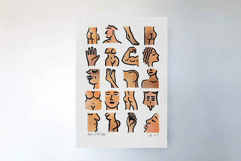 Body hieroglyphics edition (1 / 50 limited edition)